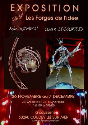 Exposition de fin d'année du Collectif : les forges de l'idée