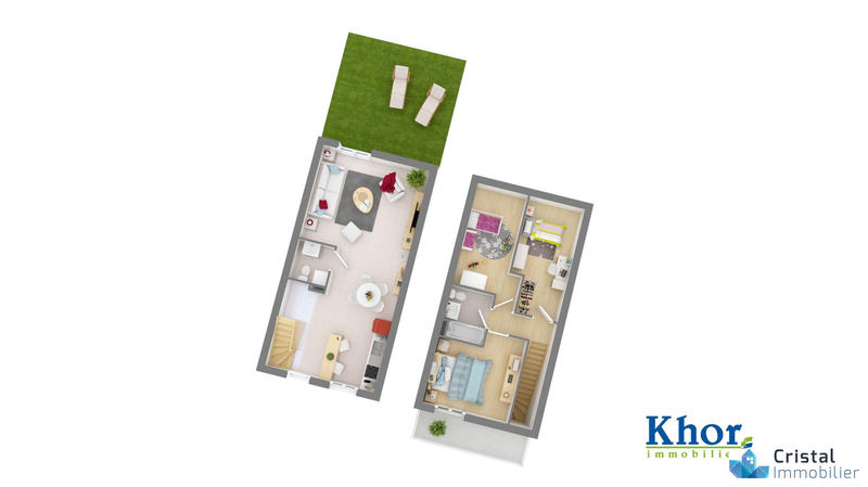 Maison - 78 m² - 5 pièces