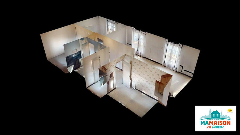 Maison ancienne - 66 m² - 3 pièces