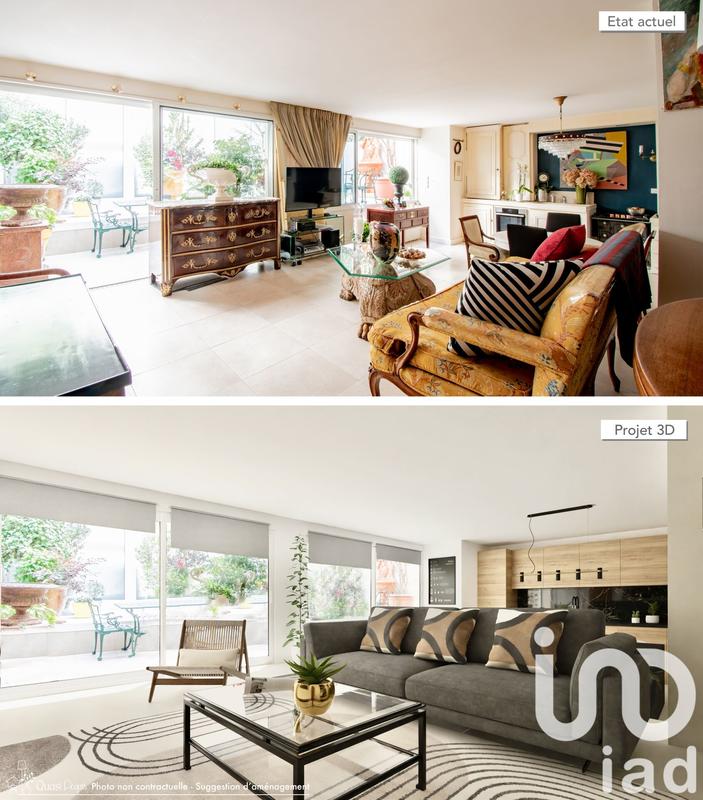 Maison de ville - 88 m² - 3 pièces