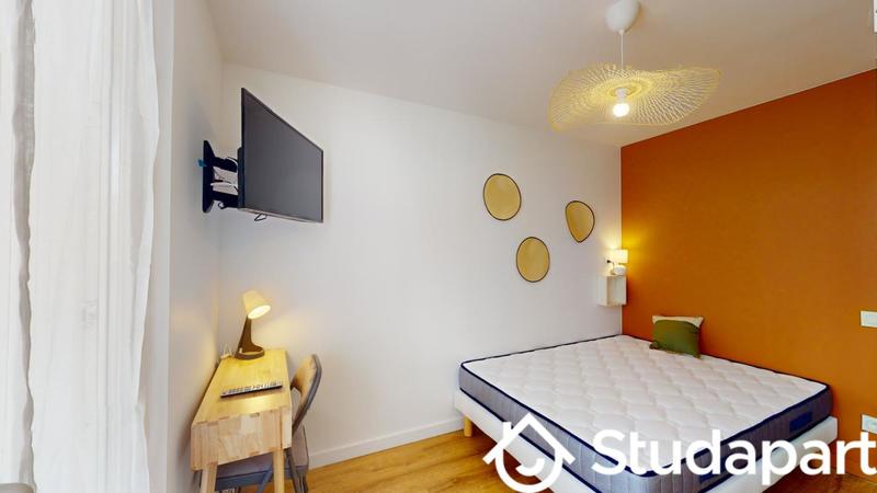 Chambre - 10 m² - 1 pièce