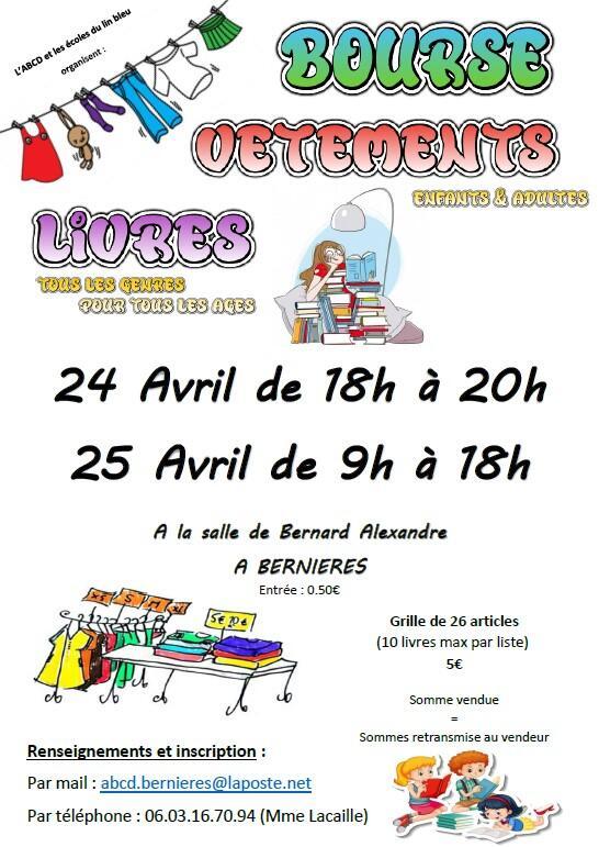 Bourse aux vêtements et aux livres