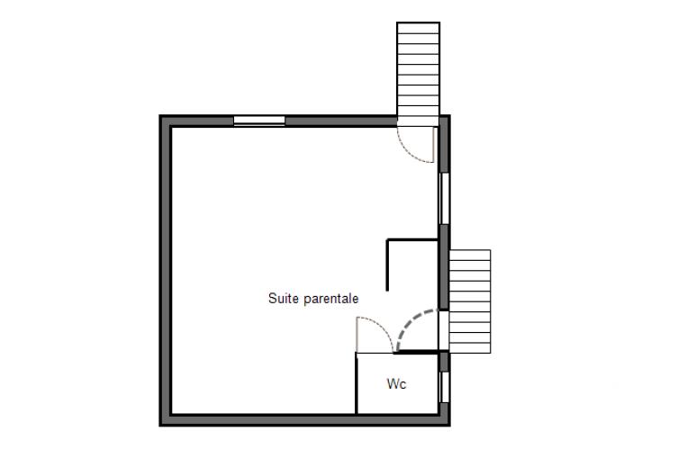 Maison - 87 m² - 3 pièces