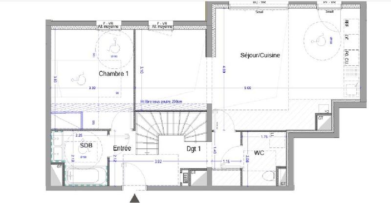 Appartement - 95 m² - 4 pièces