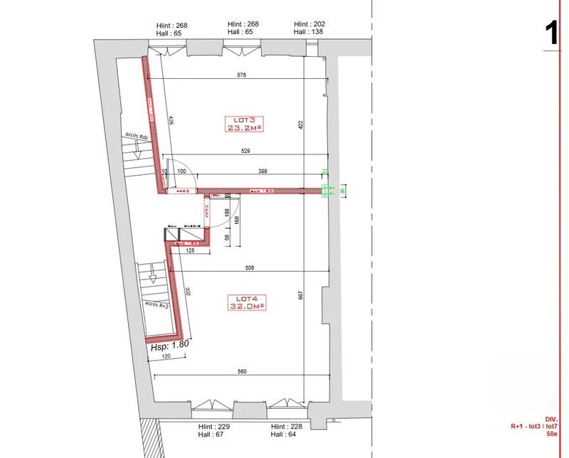 Appartement - 23 m² - 1 pièce