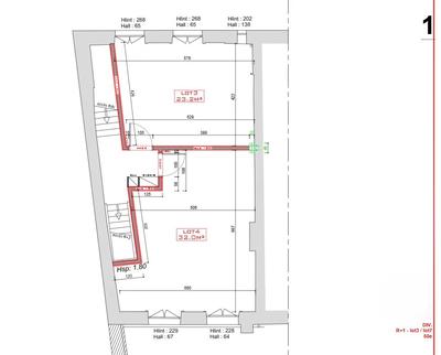 Appartement - 23 m² - 1 pièce