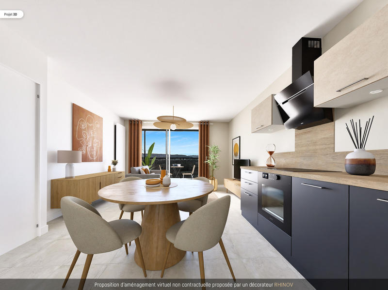 Appartement - 43 m² - 2 pièces