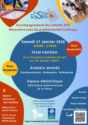 Accompagnement des enfants Dys. Rencontre avec les professionnels