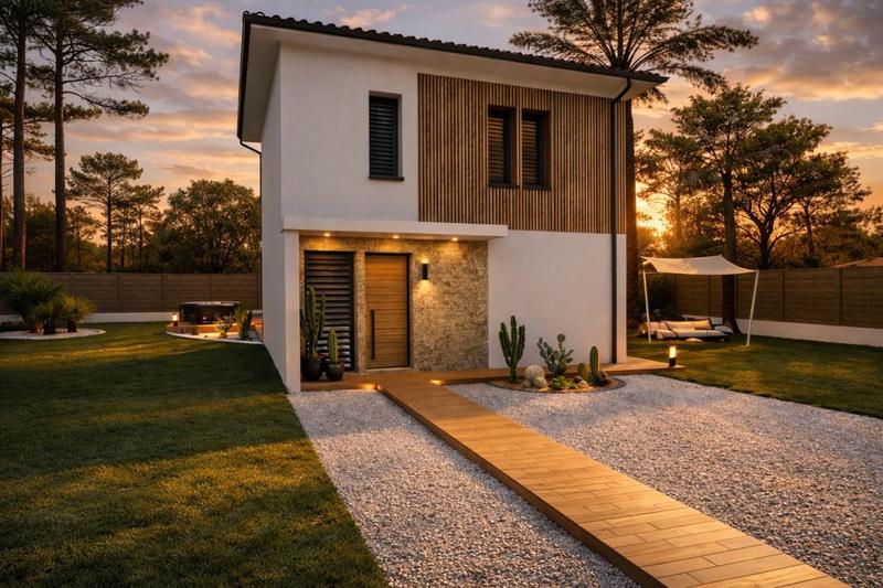 Maison - 80 m² - 4 pièces