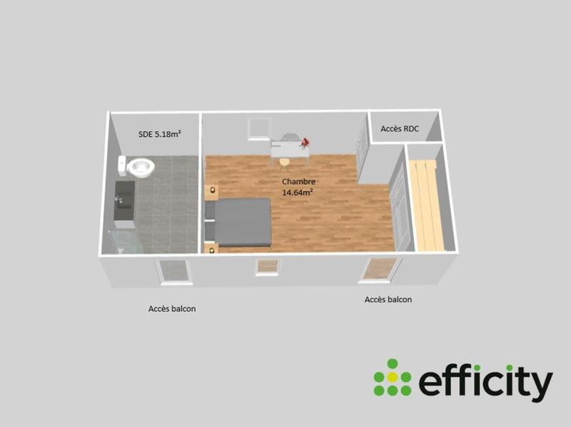 Maison - 83 m² - 3 pièces