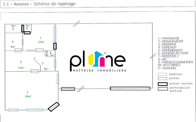 Local commercial - 124 m²