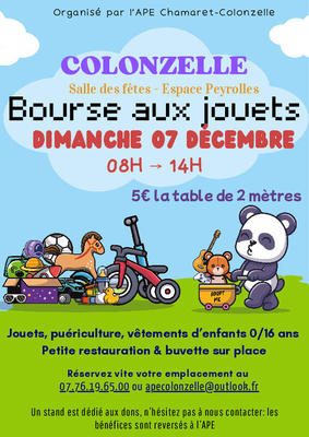 Bourse aux jouets