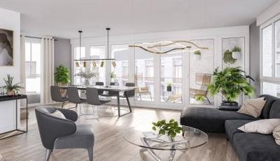 Appartement - 92 m² - 4 pièces