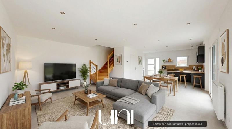 Maison - 70 m² - 3 pièces