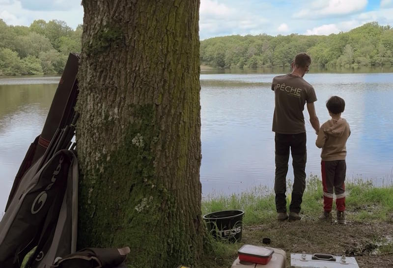 Objectif pêche au lac du Pont à l'Âge