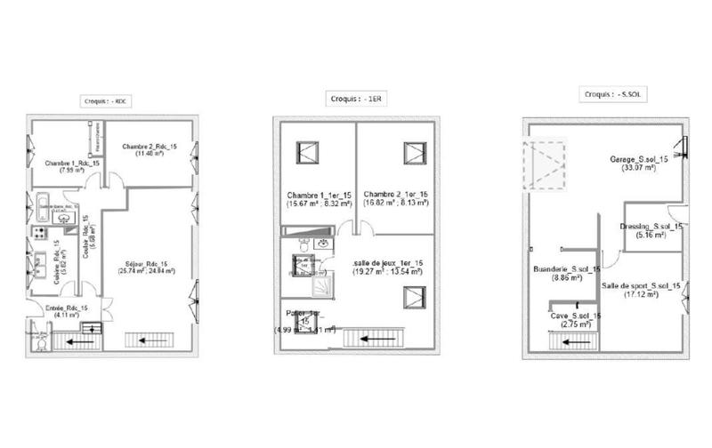 Maison - 164 m² - 7 pièces