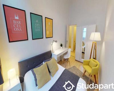 Chambre - 27 m² - 1 pièce