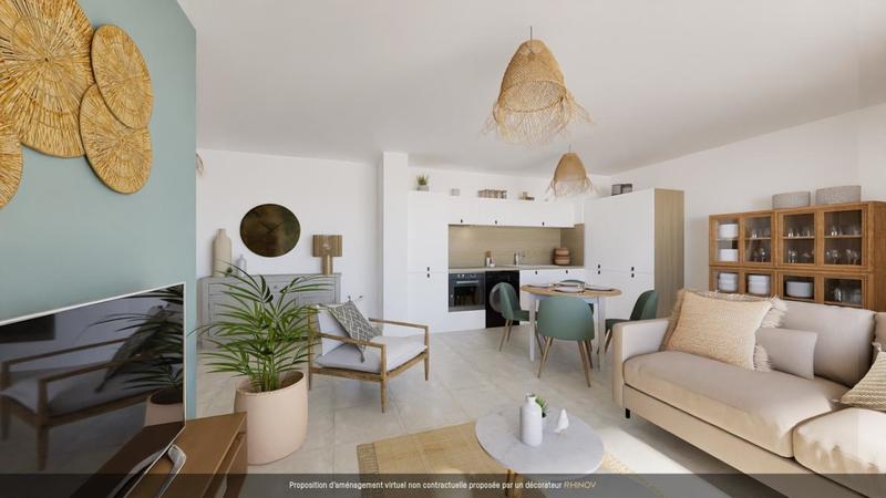 Appartement - 41 à 80 m² - 3 pièces