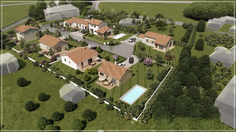 Terrain constructible - 1 000 m²