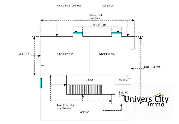 Maison - 104 m² - 4 pièces