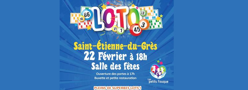 Loto de l'Association les Petits Fouque à Saint-Etienne du Grès