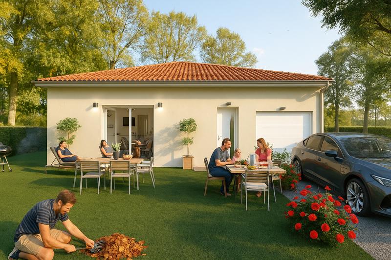 Maison - 85 m² - 4 pièces