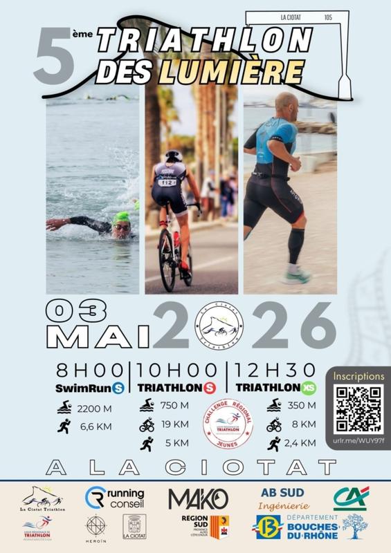 5ème Triathlon des Lumière