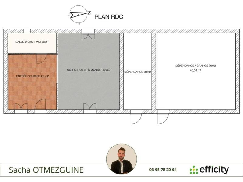 Ferme - 66 m² - 2 pièces