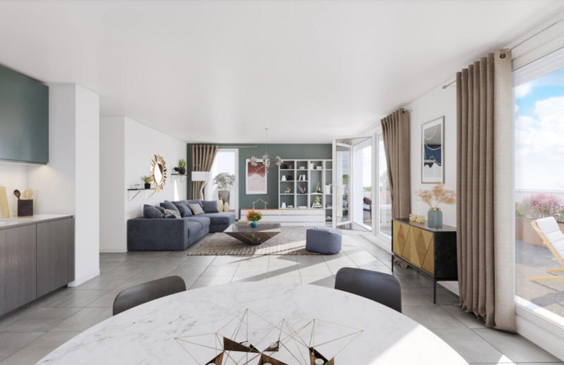 Appartement - 84 m² - 4 pièces