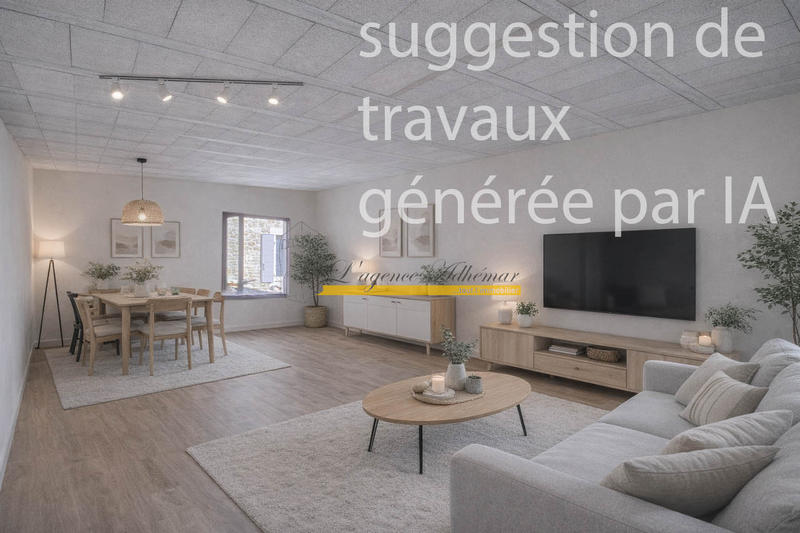 Maison de village - 65 m² - 2 pièces