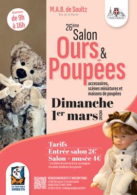 26e salon ours &amp; poupées, accessoires, scènes miniatures et maisons de poupées.