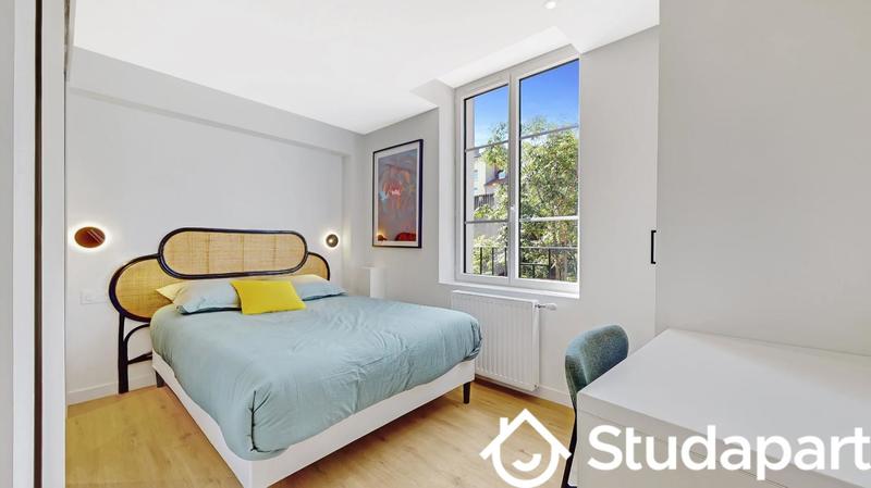 Chambre - 12 m² - 1 pièce