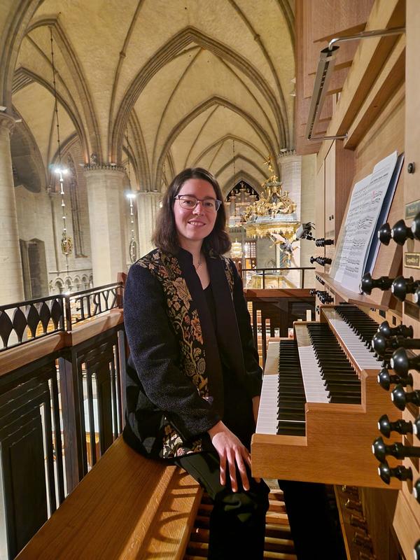 Concert d'orgue donné par Mme Camille Bloche