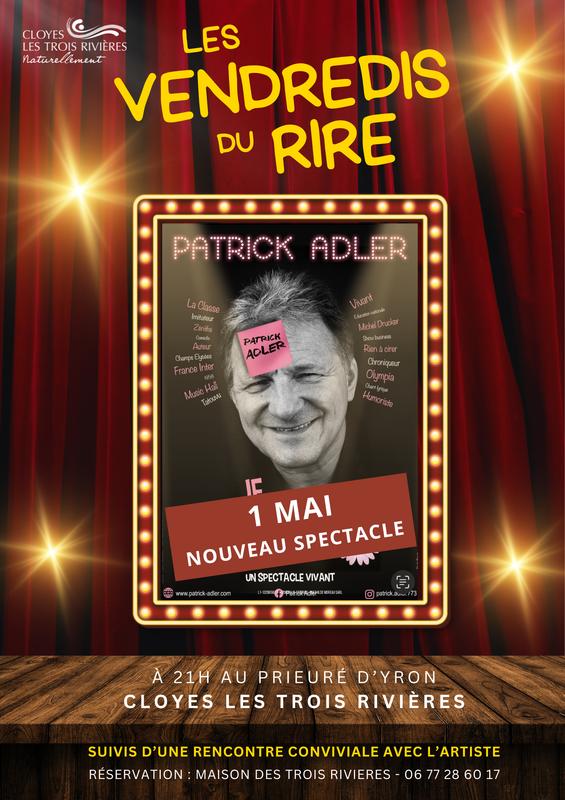 Les vendredis du rire - Patrick Adler