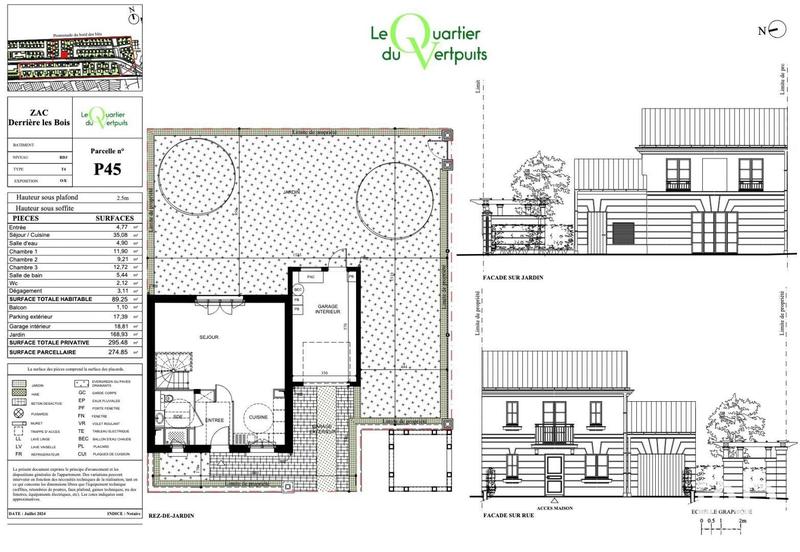 Maison - 89 m² - 4 pièces