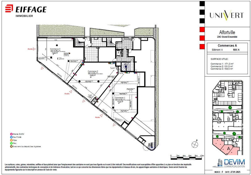Local commercial - 155 m²