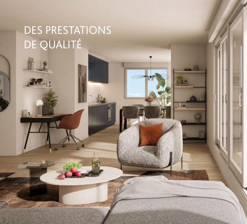 Appartement - 68 m² - 3 pièces