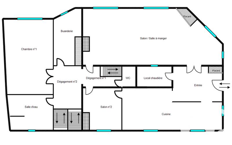 Maison - 290 m² - 8 pièces