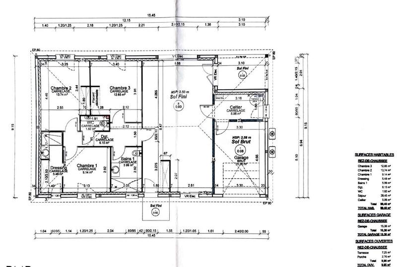 Maison contemporaine - 99 m² - 4 pièces