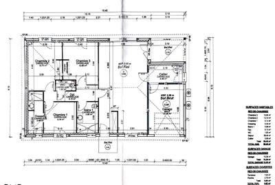 Maison contemporaine - 99 m² - 4 pièces