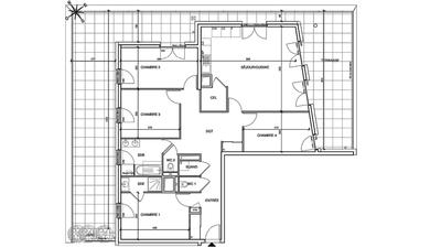 Appartement - 114 m² - 5 pièces