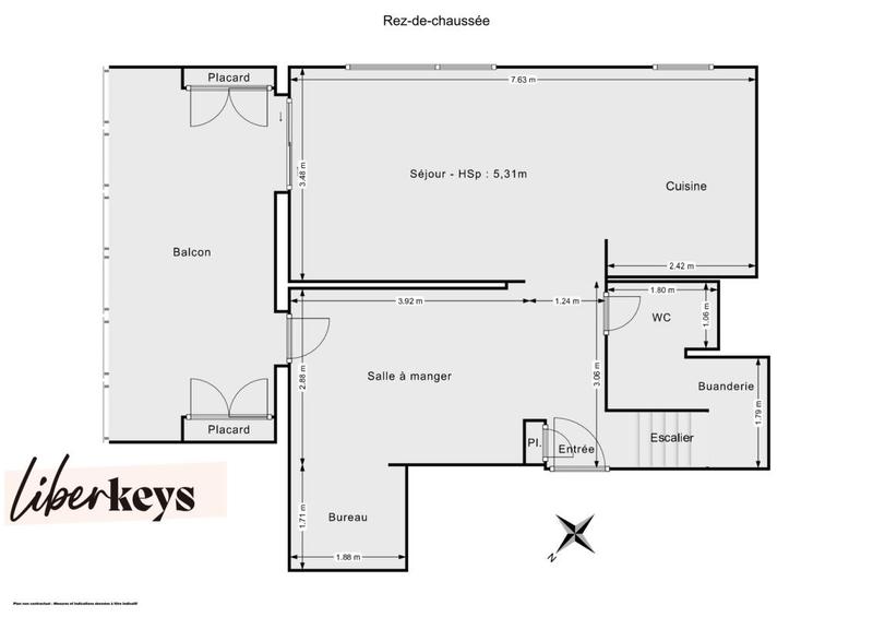 Duplex - 85 m² - 4 pièces