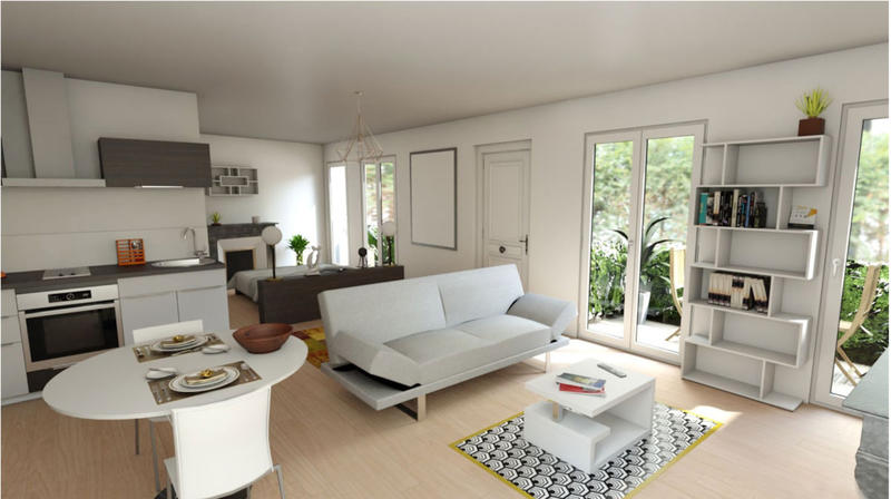 Appartement - 47 m² - 2 pièces