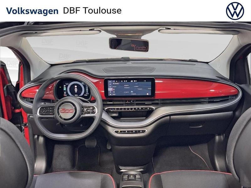 Fiat 500 500e My22 Serie 1 Step Cabriolet 500c e 95 ch (Red)