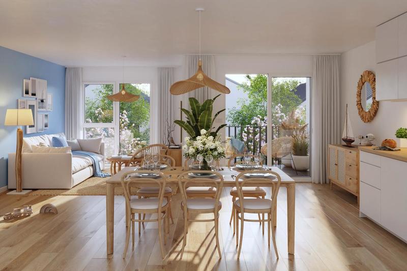 Appartement - 63 m² - 3 pièces