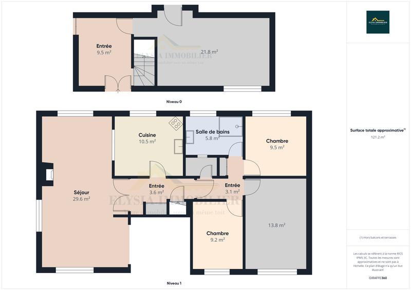 Maison - 127 m² - 6 pièces