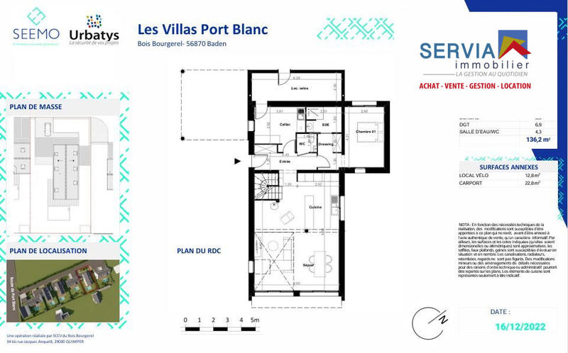 Maison contemporaine - 136 m² - 5 pièces