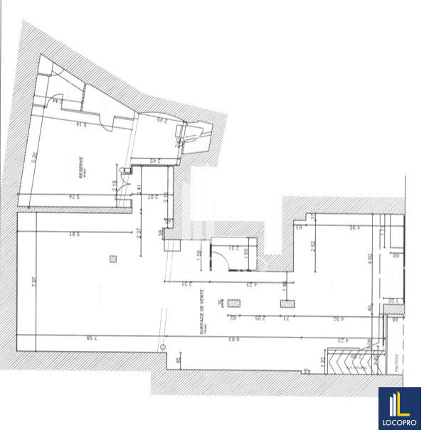 Local commercial - 195 m²