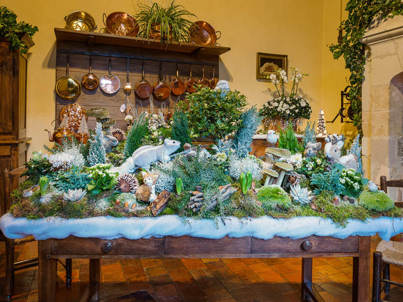 A Noël la nature s'invite au château !