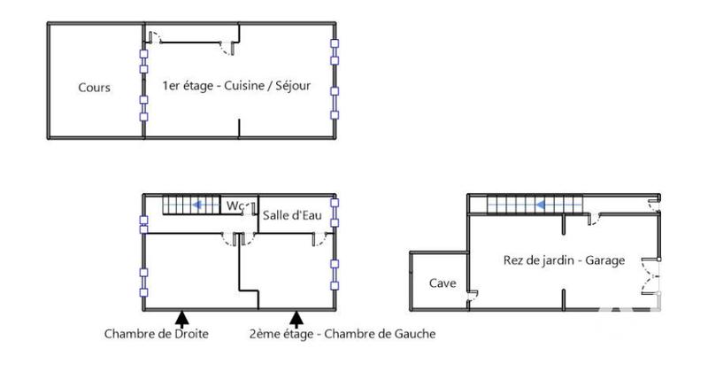 Maison - 77 m² - 4 pièces
